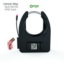 bicycle rental lock app system smart Omni bike 2G/4G GPS BLE locks QR code RFID card Unlock